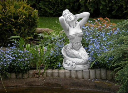 Mermaid Water Figure Statue Figures Sculpture Garden Decoration